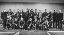 Big Band NOVA in Tinkara Kovač, foto Mateja Pelikan